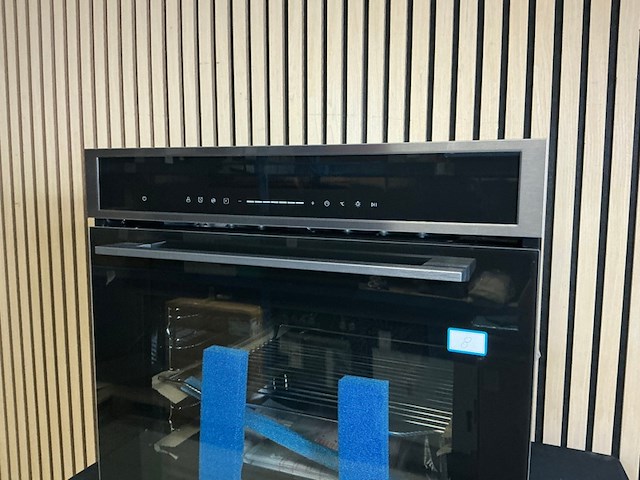Inbouw oven etna, om670ti, black steel met zwart - afbeelding 3 van  5