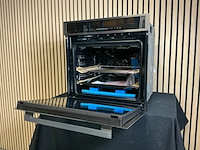 Inbouw oven etna, om670ti, black steel met zwart - afbeelding 4 van  5