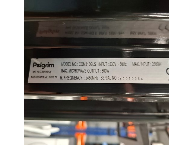 Inbouw oven met magnetron functie en hete lucht., pelgrim, com316gls - afbeelding 9 van  9