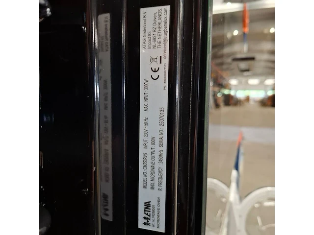 Inbouw oven met magnetronfunctie en hete lucht funtie., etna, cm250rvs, 2026 - afbeelding 8 van  8