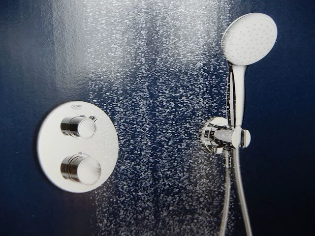 Inbouw regendouche set, grohe, grohtherm tempesta 210, chroom - afbeelding 2 van  5