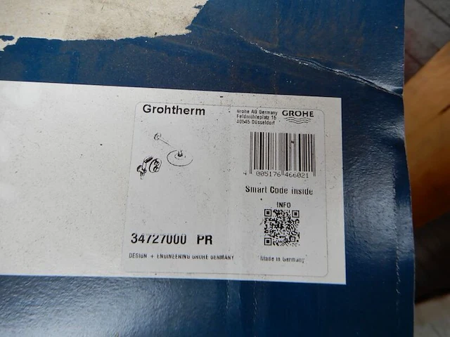 Inbouw regendouche set, grohe, grohtherm tempesta 210, chroom - afbeelding 5 van  5