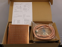 Inbouw regendouche vierkant, rose - afbeelding 1 van  2