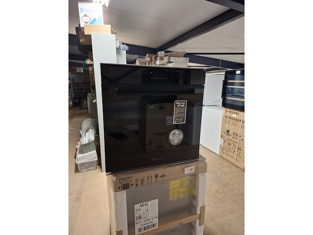 Inbouw stoomoven, bauknecht, fxhs6, zwart - afbeelding 1 van  5