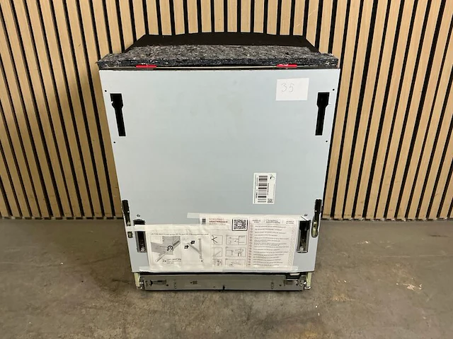Inbouw vaatwasmachine atag, vas9805ma, rvs - afbeelding 1 van  4