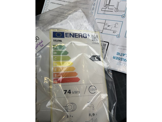 Inbouw vaatwasser, etna, vw842n - afbeelding 7 van  7