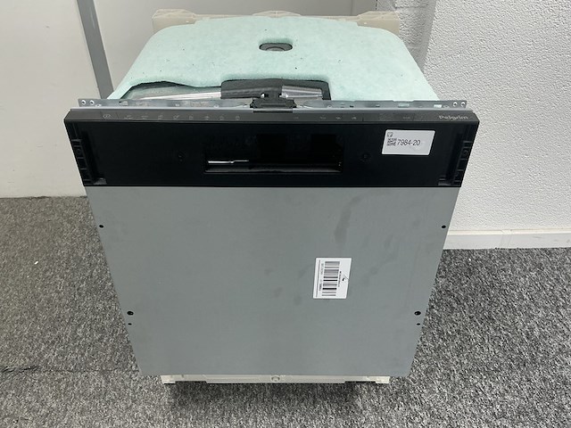 Inbouw vaatwasser pelgrim, gvw250l, rvs met zwart - afbeelding 1 van  3