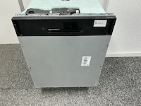 Inbouw vaatwasser pelgrim, gvw251xl, rvs met zwart