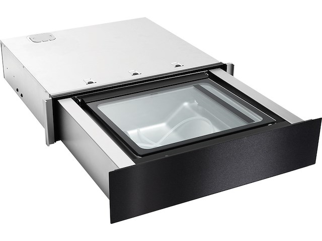 Inbouw vacumeerlade atag, vd16121d, black steel - afbeelding 1 van  5