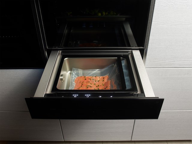 Inbouw vacumeerlade atag, vd16121d, black steel - afbeelding 4 van  5