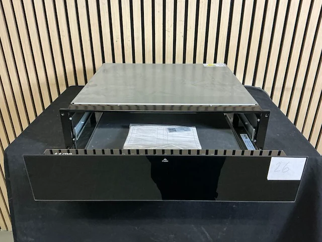 Inbouw wamhoud lade etna, wl14, zwart - afbeelding 3 van  4