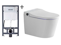 Inbouw wandcloset met reiniging en automatische closetzitting - afbeelding 1 van  23