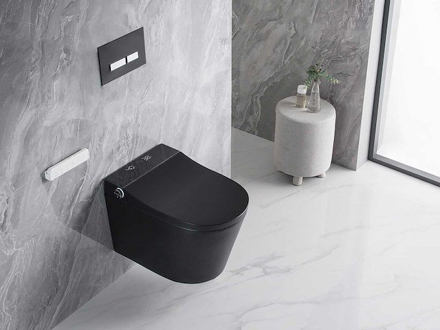 Inbouw wandcloset met reiniging en automatische closetzitting - afbeelding 8 van  12