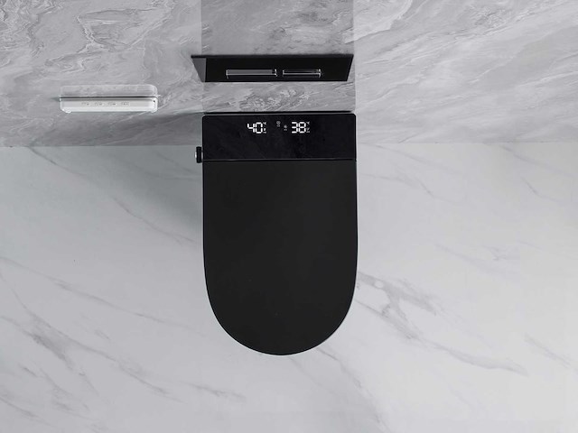 Inbouw wandcloset met reiniging en automatische closetzitting - afbeelding 12 van  12