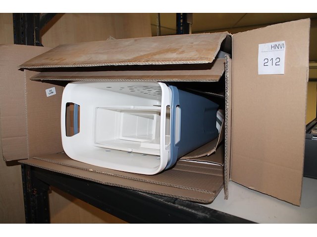 Inbouw-wasmandmodule hafele. afmeting 53 x 56 x 52 cm. - afbeelding 1 van  2