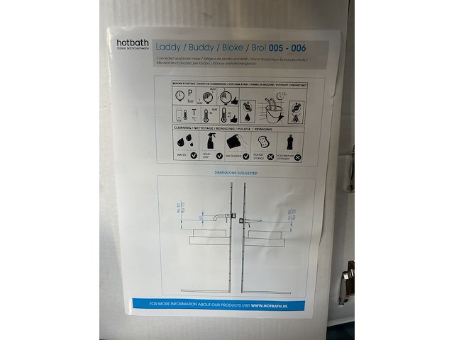 Inbouw wastafelkraan hotbath - afbeelding 2 van  5
