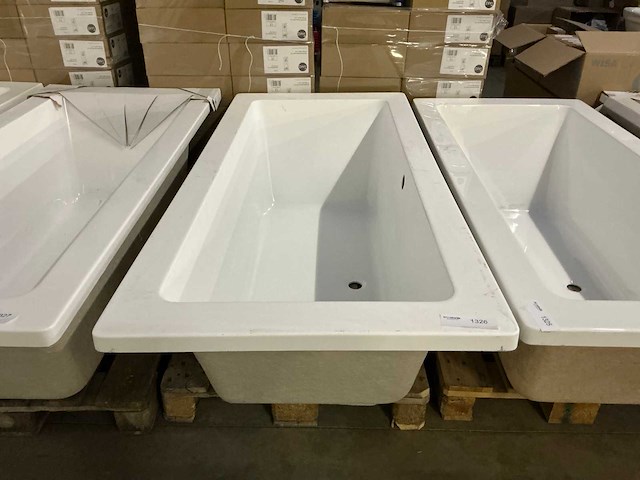 Inbouwbad (180x80 cm) - afbeelding 2 van  2