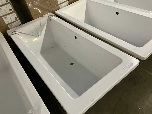 Inbouwbad (180x80 cm) - afbeelding 2 van  2