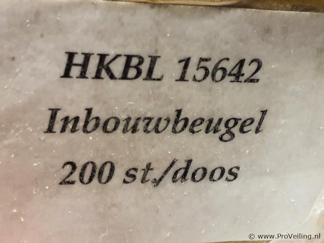 Inbouwbeugels hkbl 15642 - ca. 200 stuks - afbeelding 6 van  6