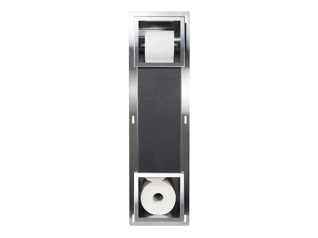 Inbouwbox voor toilet- en/of reserverolhouder wiesbaden / xellanz, rocko 33.2166 - afbeelding 1 van  8