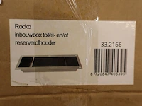 Inbouwbox voor toilet- en/of reserverolhouder wiesbaden / xellanz, rocko 33.2166 - afbeelding 2 van  8