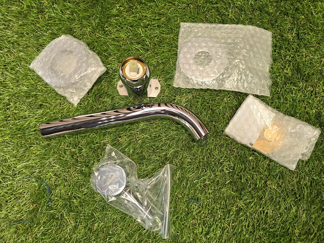 Inbouwdeel mengkraan hansa, hansapublic, chrome - afbeelding 1 van  3