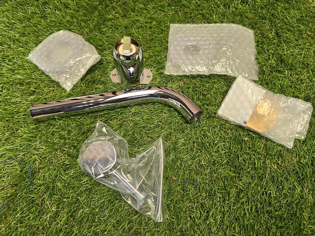 Inbouwdeel mengkraan hansa, hansapublic, chrome - afbeelding 3 van  3
