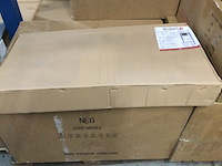 Inbouwframe met zwarte drukplaat zonder toilet, allibert, 826227 - afbeelding 2 van  4