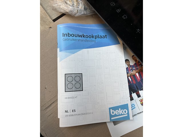 Inbouwkookplaat beko, hii 84501 ht - afbeelding 2 van  5