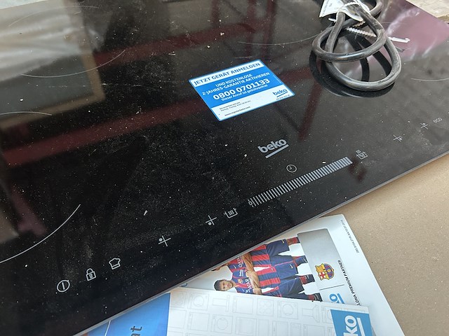 Inbouwkookplaat beko, hii 84501 ht - afbeelding 3 van  5