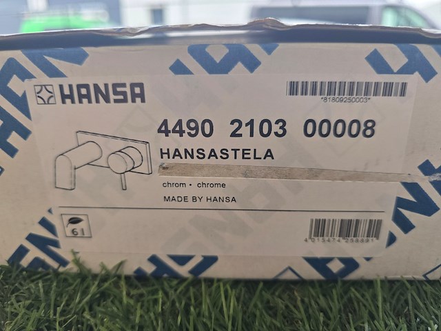 Inbouwkraan hansa, 4490 2103, chrome - afbeelding 3 van  7