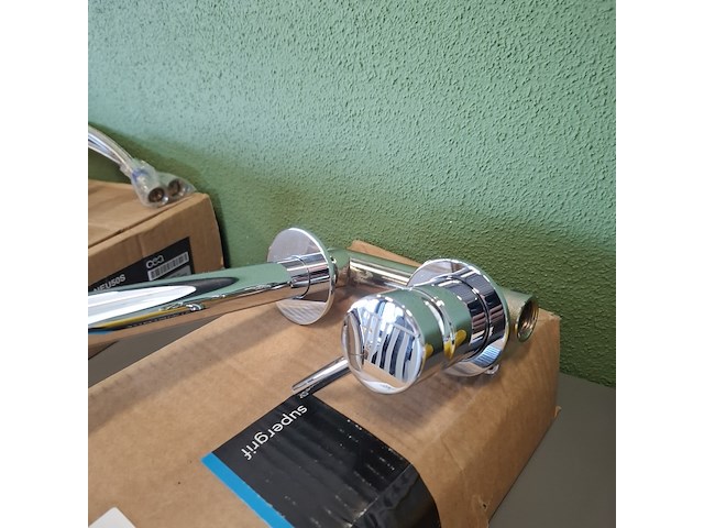 Inbouwkraan supergrif, chroom - afbeelding 3 van  5