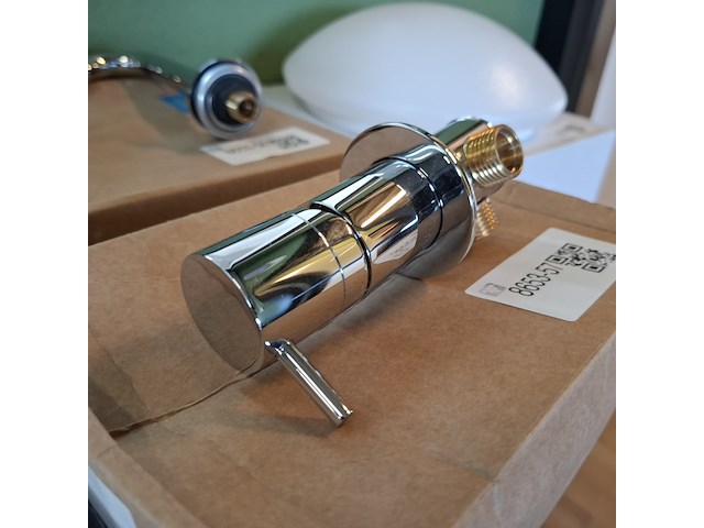 Inbouwkraan supergriff, afternoon stick, chroom - afbeelding 3 van  5