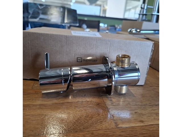 Inbouwkraan supergriff, afternoon stick, chroom - afbeelding 1 van  5