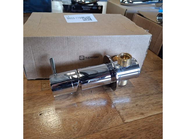 Inbouwkraan supergriff, afternoon stick, chroom - afbeelding 3 van  5