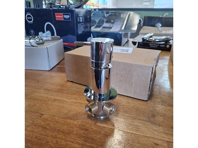 Inbouwkraan supergriff, afternoon stick, chroom - afbeelding 4 van  5