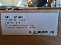 Inbouwkraan supergriff, afternoon stick, chroom - afbeelding 5 van  5
