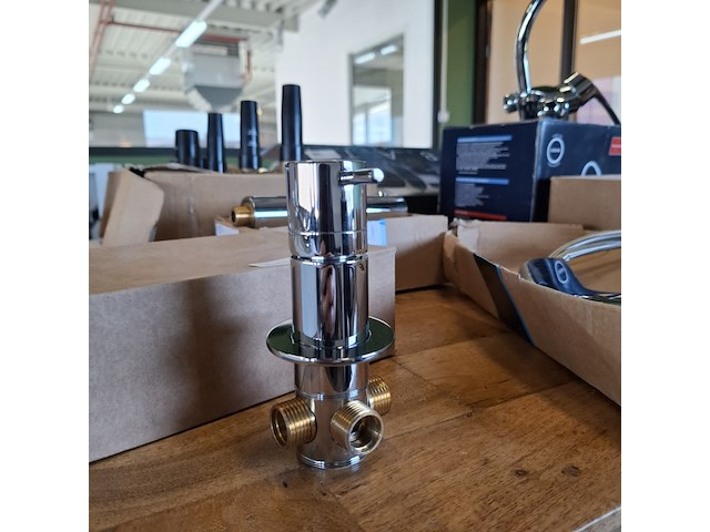 Inbouwkraan supergriff, afternoon stick, chroom - afbeelding 1 van  5