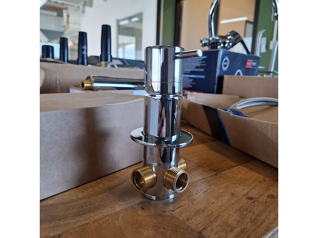 Inbouwkraan supergriff, afternoon stick, chroom - afbeelding 2 van  5