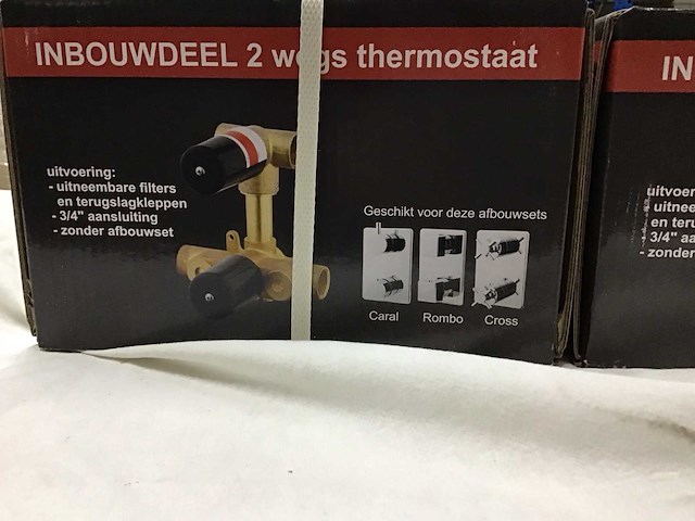 Inbouwkraan thermostaat (2x) - afbeelding 2 van  2