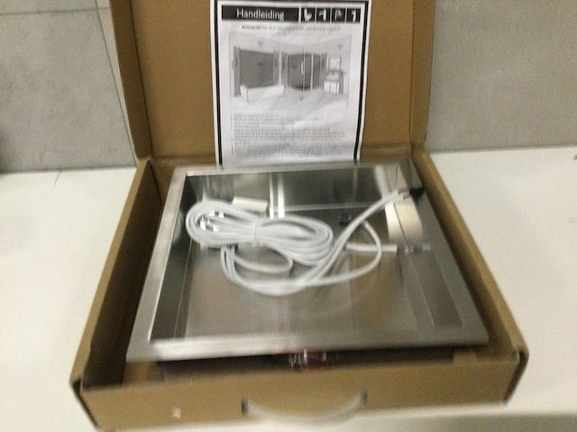 Inbouwnis + led 30x30x7 cm wb, demis 33.2168 - afbeelding 4 van  4