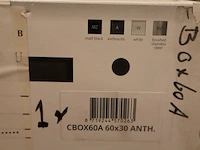 Inbouwnis looox, colour box, zwart - afbeelding 2 van  6