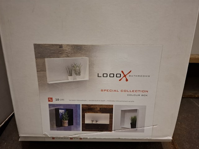 Inbouwnis looox, mat wit - afbeelding 3 van  4