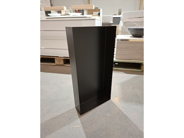 Inbouwnis looox, mat zwart - afbeelding 1 van  4