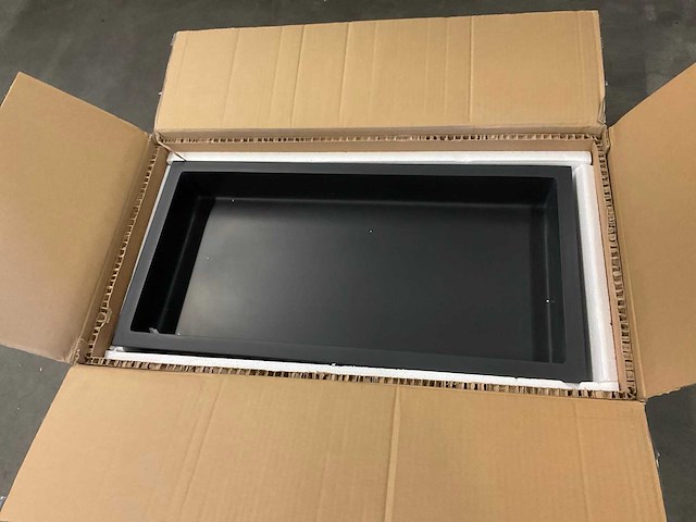 Inbouwnis solid surface 63x32 cm - afbeelding 1 van  2