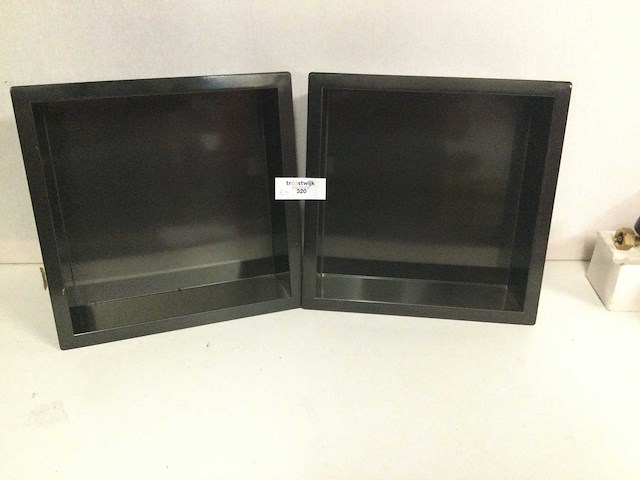 Inbouwnis voor douche of badkamer (2x) - afbeelding 1 van  3
