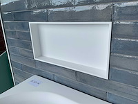 Inbouwnis wit 60 x 30 cm - afbeelding 3 van  4