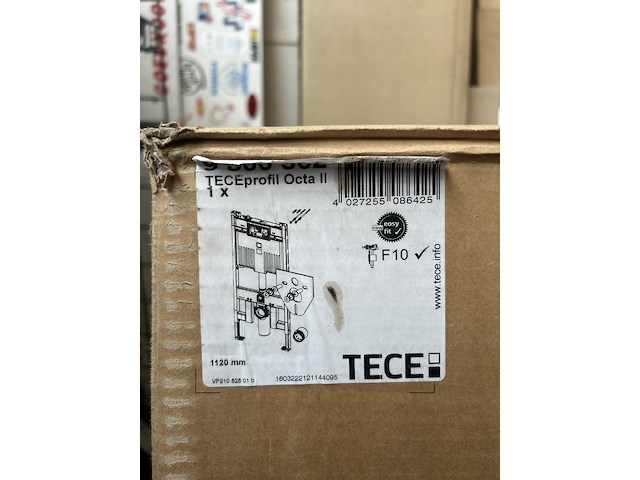 Inbouwreservoir met octa ii spoelkast 8 cm, tece, teceprofil octa ii - afbeelding 2 van  2
