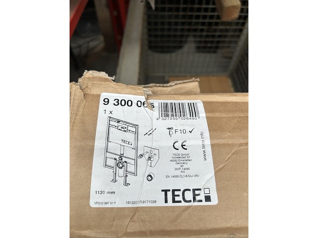 Inbouwreservoir met octa ii spoelkast 8 cm tece - afbeelding 2 van  2