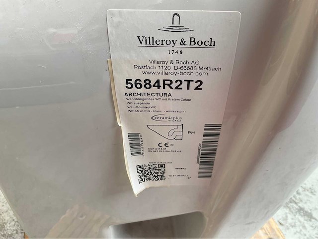 Inbouwreservoir met villeroy & boch toiletpot - afbeelding 2 van  3